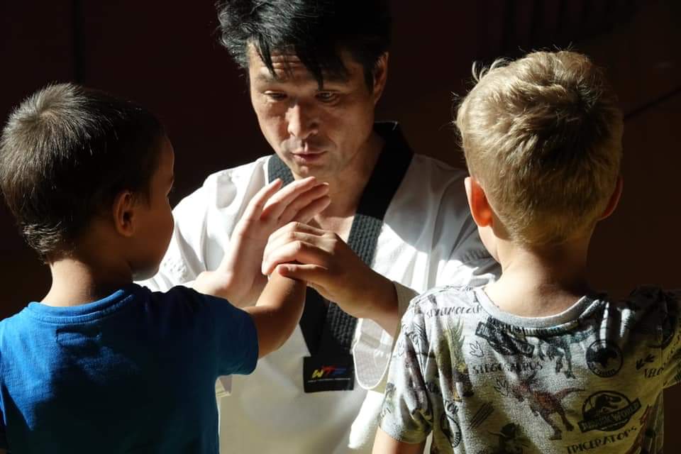 Pratique de Taekwondo au club ACTS Crissier